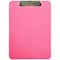 JAM Paper Letter Size Plastic Clipboards, 12ct.